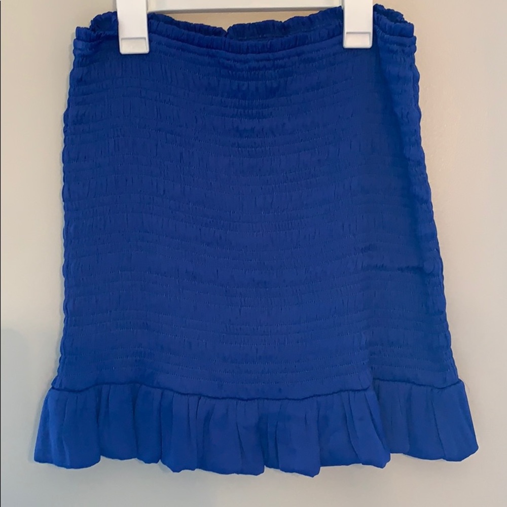 Capri Blue Mini Skirt